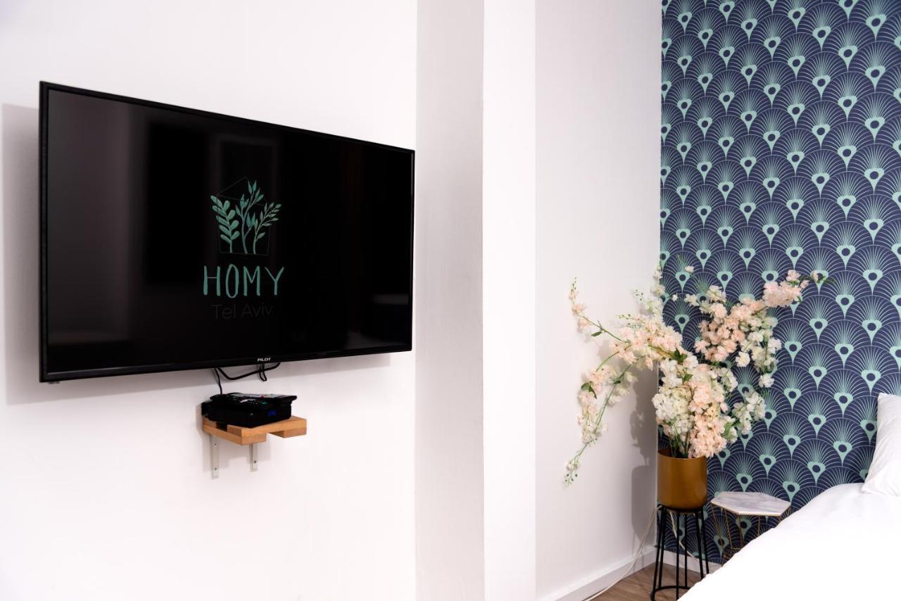 Stylish Studio Apartments On Dizengoff By Homy Tel Aviv Buitenkant foto