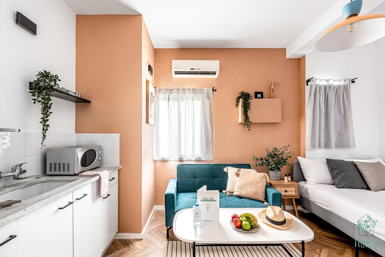 Stylish Studio Apartments On Dizengoff By Homy Tel Aviv Buitenkant foto